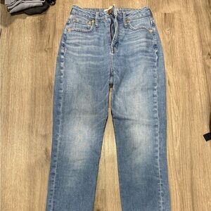 Abercrombie & Fitch Blue Straight Jeans with Vintage Fade